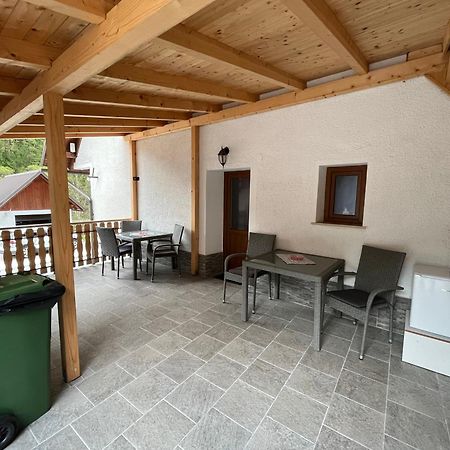 Apartmaji In Sobe Cuder Soča Eksteriør billede