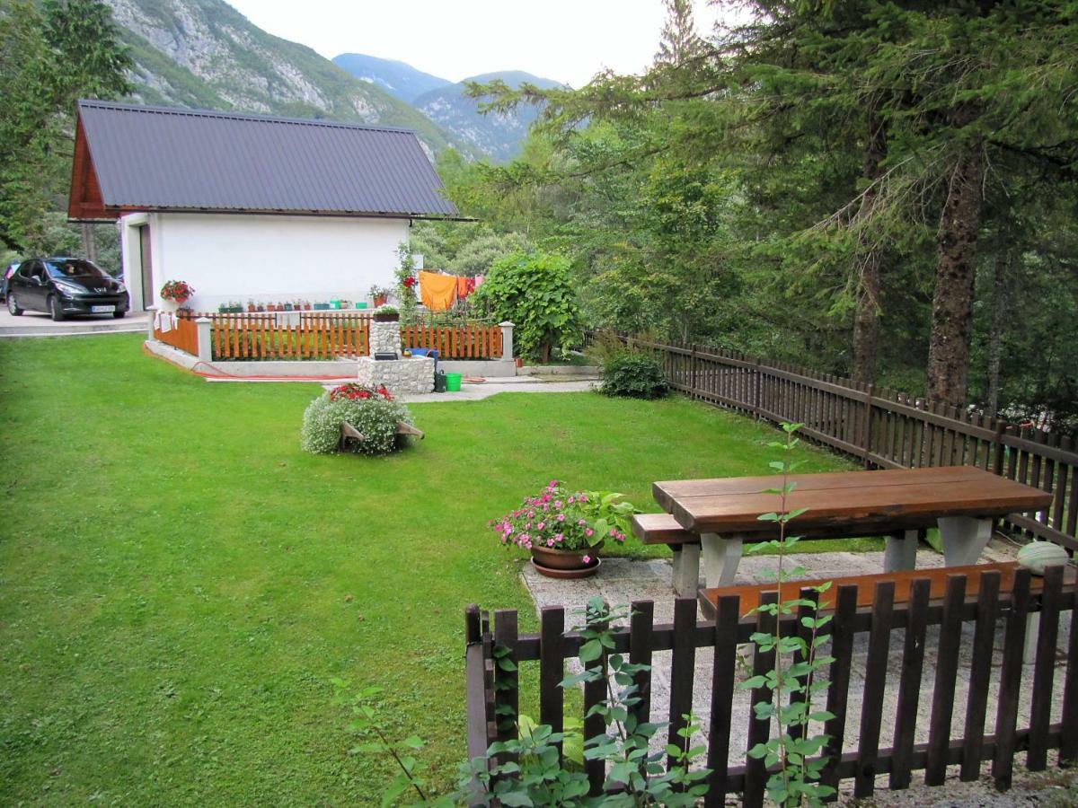 Apartmaji In Sobe Cuder Soča Eksteriør billede